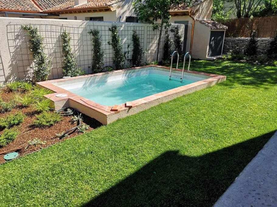 Tenzuela La Alberca Casa Con Jardin Y Piscinaヴィラ エクステリア 写真